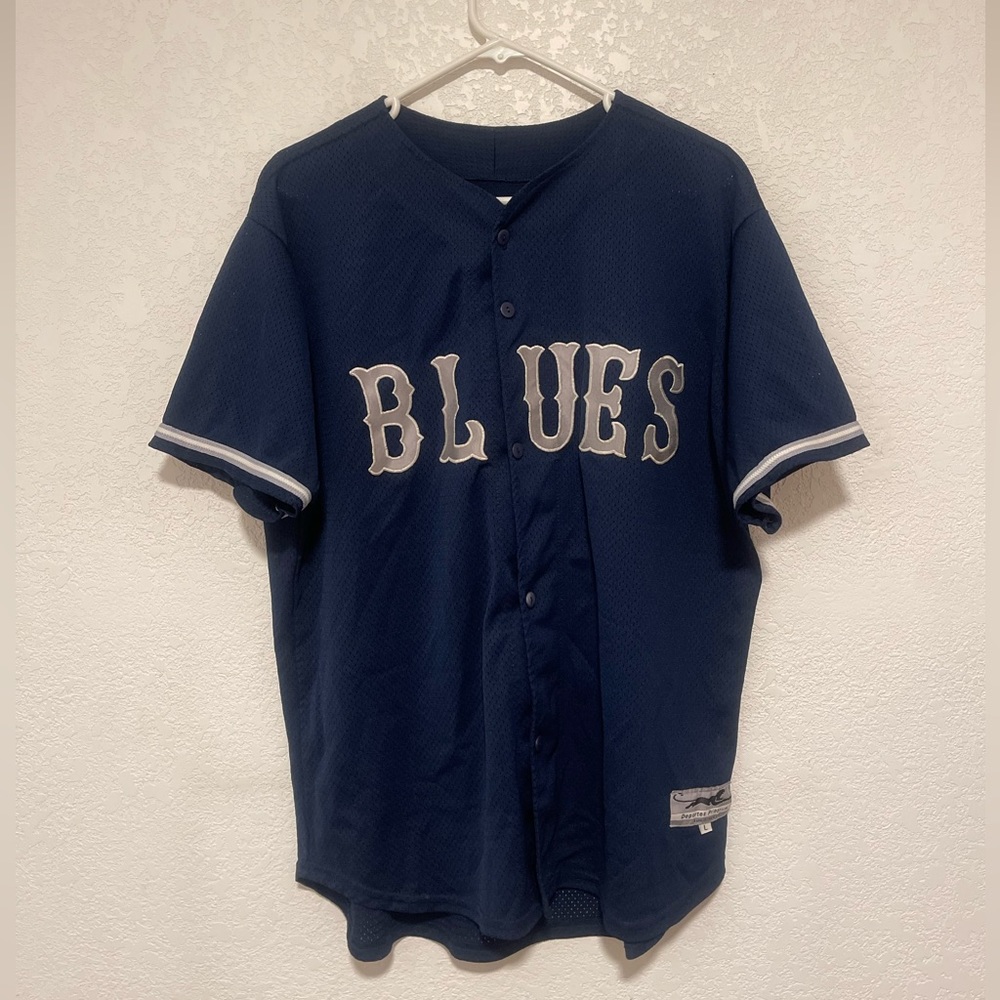 Vintage Blues Baseball Jersey